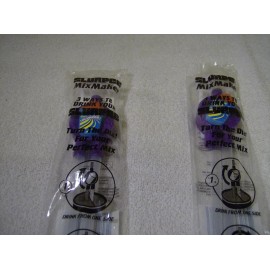 SLURPEE LOT OF 2 SLURPEE FLAVOR SPLIT STRAWS BRAND NEW / FACTORY SEALED
