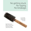 Ibiza Hair Round Boar Bristle Brush (EX3-55mm) | Lightweight with