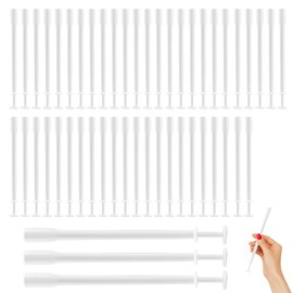 50 Pcs Disposable Pessary Applicators for Women, Suppository Applicator Feminine Care Applicators, Smooth Design for Comfortable Use, Travel Convenience