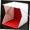 CAXUSD Portable Photo Studio Softbox Light Tent 4 Backdrops Led