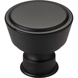 Ormonde Knob 1 3/8 Inch Flat Black
