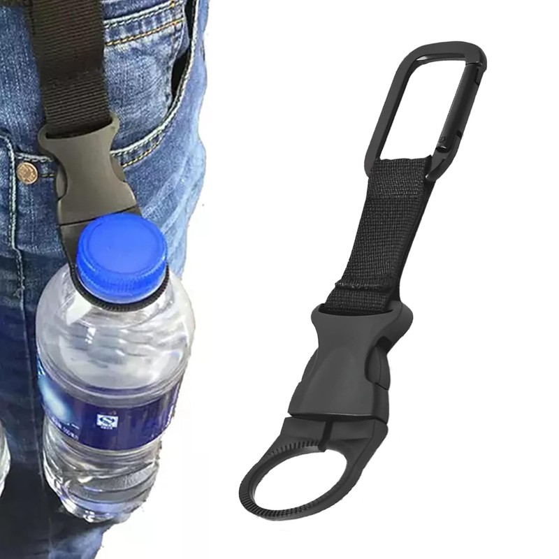 ChasCoCo Plastic Bottle Holder with Key Ring Drink Holder Outdoor