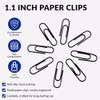 Clips de papel pequeos, 2,8 cm, 200 clips de papel