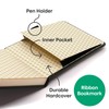Dingbats* - Wildlife Squared Reporter A6 Notebook -PU Leather Hardcover