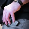 MAGATI MITA Slim Wallet Credit Card Holder with Coin Compartment,