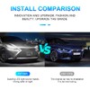 UPXSXT 70'' Hood Decorative Light Strip, 12V Daytime Running Light