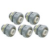 Arlington NMLT75-5 Non-Metallic 3/4-Inch Straight Liquid-Tight Connector, 5-Pack