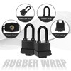 Padlocks Keyed Alike for Outdoor use, Pack of 6, Laminated