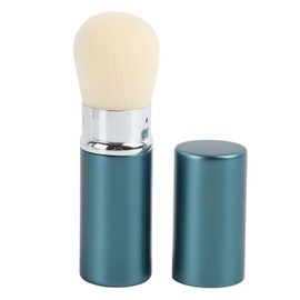 Mini Brocha de Maquillaje, Brocha Retráctil para Polvos Sueltos con Cubierta, Brocha para Rubor de Pelo