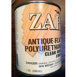 ZAR TUNG OIL WIPE ON FINISH CLEAR ANTIQUE FLAT    QUART