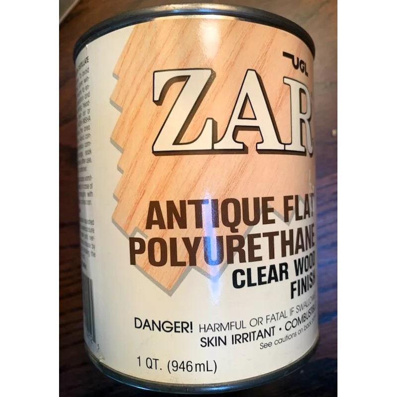 ZAR TUNG OIL WIPE ON FINISH CLEAR ANTIQUE FLAT QUART