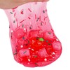 Red Clear Slime, Crunchy Slime for Kids, Slime Party Gifts
