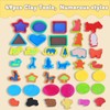 LCY WEDSHI Playdough Tool Set, 49 Pcs Play Dough Tools
