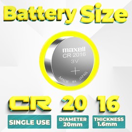 LeFix CMOS Battery,RTC Battery CR2016 Compatible with Thinkpad X1 Carbon Gen 2，3，4，5，6| X1 Yoga Gen1，2，3|X1 Extreme Gen 1，2，3，4，5|X280，X390 Yoga，X13 Yoga Gen 1,2,3，X13 Gen 1