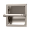 Gatco 751 Recessed Pivoting Toilet Paper Holder, Wall Mounted, Heavy