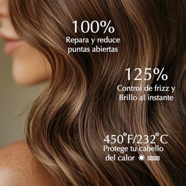 Suero Reparador Intensivo de Cabello 30 ml | Anti Frizz, Repara Puntas Abiertas, Brillo Intenso, Protección de Calor | Hidratación Profunda y Suavidad Instantánea