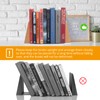 DRELIFAM Red Oak Book Ends Heavy Duty Handmade Book Ends