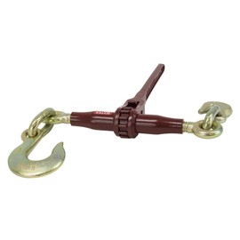 Mytee Products Heavy Duty Specialty Pro Ratchet Load Chain Binder w/Grab Hook & Slip Hook | 1/2" Grab Hook on One Side & 1/2" Slip Hook on Other | 12,000 Lbs Load Limit |