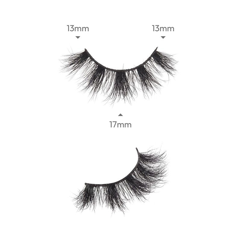 i-ENVY Luxury Mink Collection False Eyelashes 100% Real Mink Glamorous