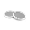 QWORK® 2 Pack Turntable Cupboard Organizer, Rotatable Organiser, seasoning organizer,
