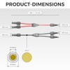 deleyCON Solar Y Cable 2/1 Adapter 4 mm² - Y