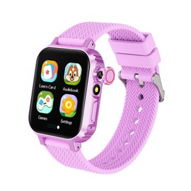 Vakzovy Kids Smart Watches Girls Gifts Age 4-12, Smart Watch for Kids with 32 Games Telescopic Camera Video Music Player Alarm Calculator Flashlight Pedometer Birthday Gift for Girls Ages 6 7 8 9 10