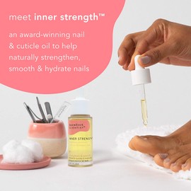 Barefoot Scientist Inner Strength Nail and Cuticle Renewal Drops, Award-Winning Cuticle Oil for Fingernails and Toenails