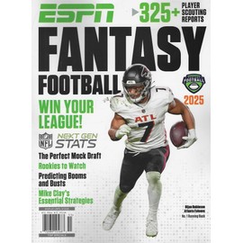 ESPN Magazine Fantasy Football 2025 Falcon's Cover