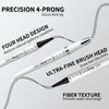 Eyebrow Pencil, Eyebrow Pencil with 4 Micro Fork Tips, Durable