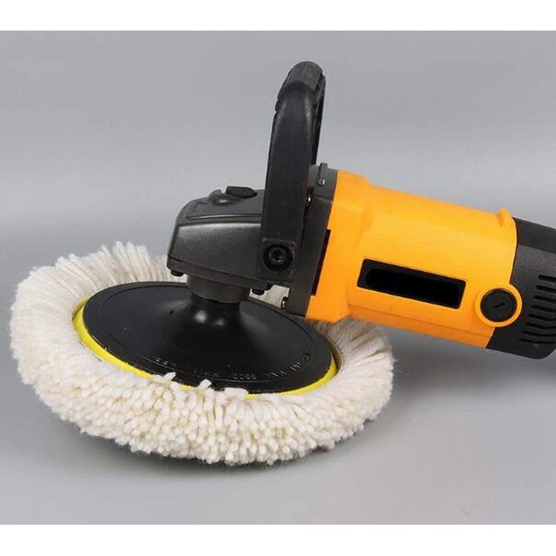 Sisha-A Wool Polishing Pads, 2 Pack 6" (150mm) Buffing Pads