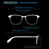 Bueller Collection blue light glasses for unisex -Better Sleep, Anti
