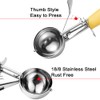 JUNADAEL J Portion Scoop, 2 OZ Cookie Scoop, 20 Cookie