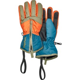 Playshoes Unisex Kids Winter Gloves, Petrol Block Colours