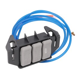 Replacement Truck Air Seat Control Switch for Heavy Duty Trucks - High Sensitivity ABS Material with Heat Function for Easy Installation and Reliable Performance