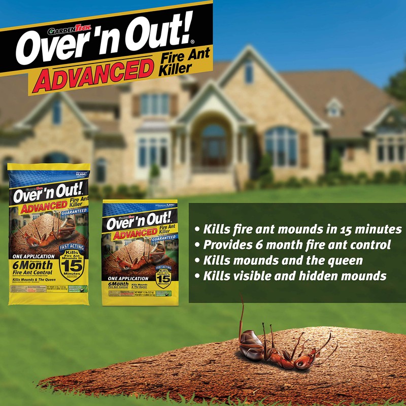 Over 'N Out! Advanced 6 Month Control Fire Ant Killer