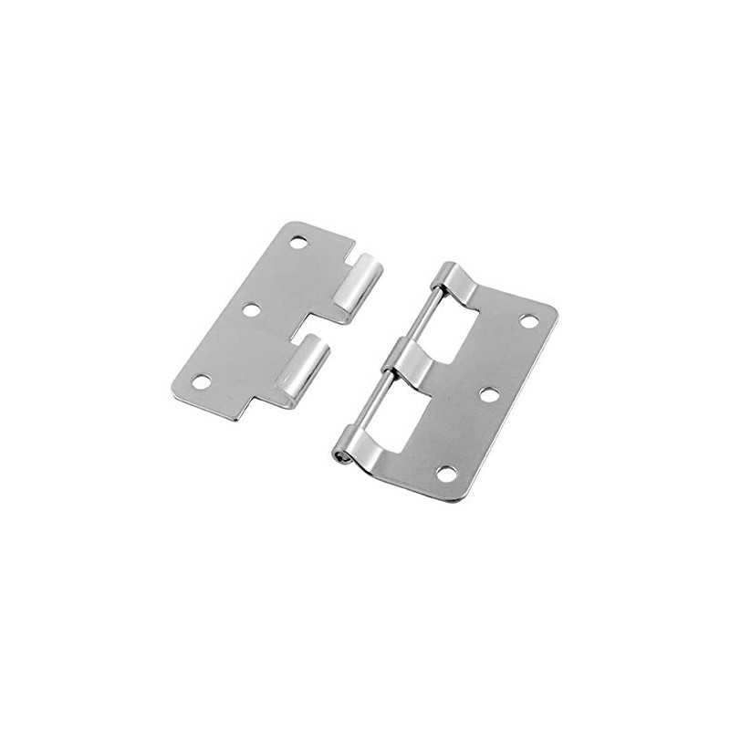 TCH Hardware 4 Pack Large Steel Take Apart Hinges -