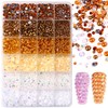 Colorful Nail Pearl Rhinestones Gems Bedazzling Kit DIY Crafts Accessories