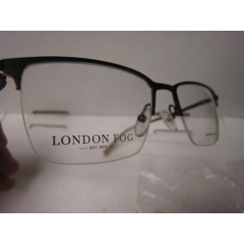 London Fog  LYLE  in BROWN  sz  53-18-135 mm NEW Eyeglass Frame & Generic Case