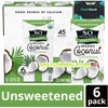 So Delicious Dairy-Free Organic Coconut Milk, Unsweetened, 32 Ounce (Pack of 6)