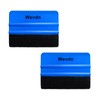Wevdn 2 PCS Felt Edge Squeegee Car Wrapping Tool Kit,