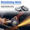Mesee 2 Pieces M14 Quick Clamping Nuts Angle Grinder Locking