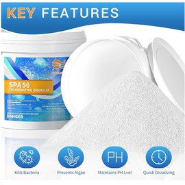 Limited-Time Flash Deals! 3.5 LB Chlorinating Granules for Swimming Pool & Spa | Fast-Acting & Long-Lasting Cleaner  Crystal Clear Water Guaranteed!