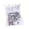 Cosmos Pack of 8 Ajustable Fasteners Suspenders Gripper Elastic Straps