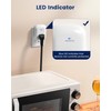 SURAIELEC Surge Protector, 1225J Wall Surge Protector Outlet with 900V