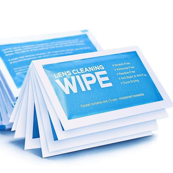 Monitor Wipes - Pre-Moistened Electronic Wipes, Surface Cleaning for Computers, Cell Phones, Sunglasses, LCD Screens, Monitor - Quick Drying, Streak-Free, Ammonia-Free - Screen Wipes
