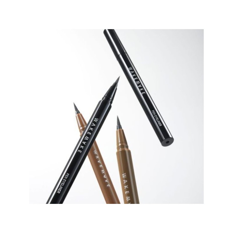 WAKEMAKE Any Proof Eyeliner 0.5g*2ea [SQUID GAME EDITION], Type:02 Dark