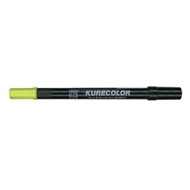 Zig Kurecolor Manga Cartoonist Fine & Brush Dual-Tip Marker Yellow Green