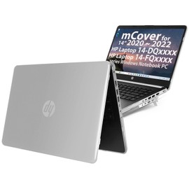 mCover Case Only Compatible for 2020~2022 14" HP 14-DQxxxx / 14-FQxxxx Series Windows PC (NOT Compatible with Any Other HP Models) - Clear