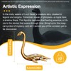 CHOVY 1PC Solid Brass Loch Ness Monster Figurine - Enigmatic