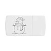 'Smiling Snowman' Pill Box with Tablet Splitter (PI00034991)